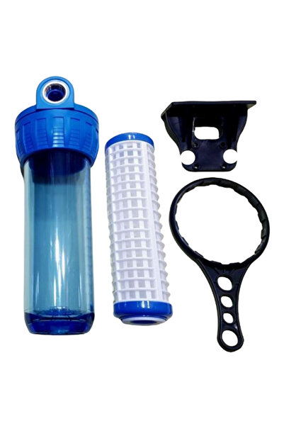 SULOOK Daire Bina Şebeke Girişi Yıkanabilir Filtreli Su Arıtma Kabı