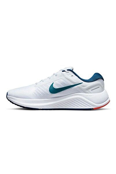 Nike Air Zoom Structure 24 White Bright Spruce Men Running Shoes DA8535-102