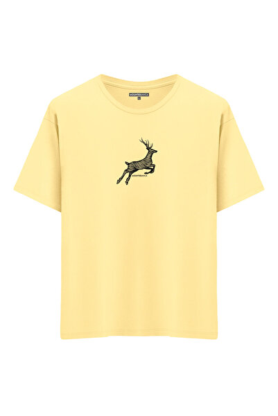 Mounte Bianca Unisex Gazela - Oversize kroj T-shirt