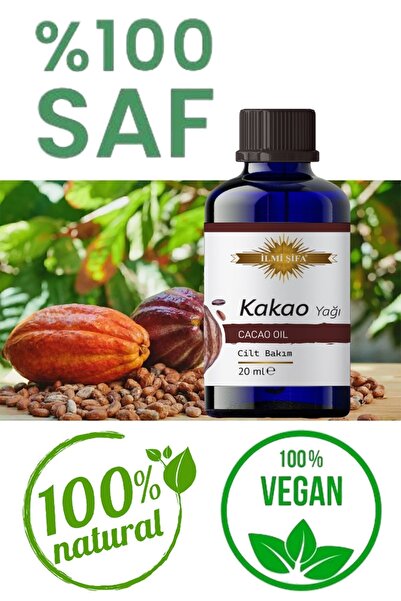 İLMİ ŞİFA Kakao Yağı 20 ml (İPEKSİ VE YUMUŞAK BİR DOKUNUŞ)