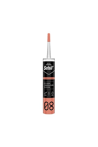 Selsil X ISI SİLİKON 280ML (150 DERECE) KIRMIZI