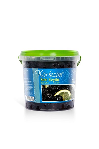 Körfezim Naturel Kurutma Tuzsuz Sele Zeytini No: 5 - 1 Kg