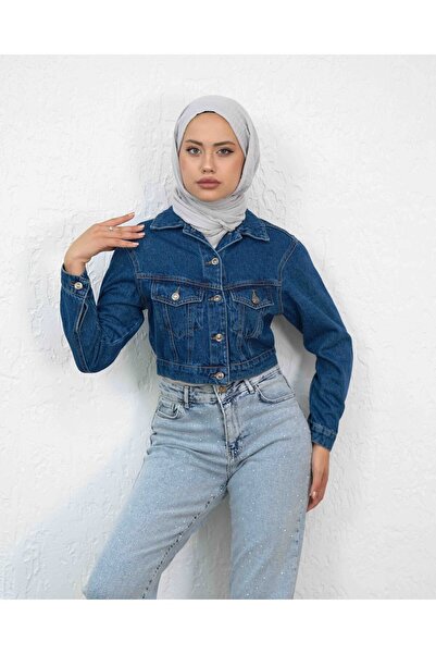 sorisso Τζιν Crop Jacket