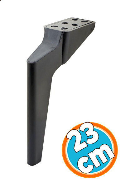 NZB Mobilya Yükseltici Kanepe Sehpa TV Ünitesi Berjer Koltuk Ayağı 23 cm Siya...