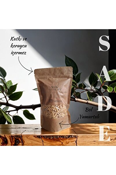 HAMURS Hamur's Bol Yumurtalı Taze Kesim Sade Erişte 500GR.