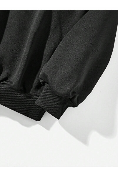 Revasser MALIBU Ειδική πολύχρωμη στάμπα γυναικεία φούτερ με λαιμόκοψη από βαμβακερό μεγάλο μέγεθος