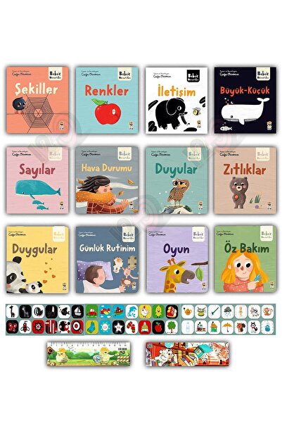 Sincap Kitap Bebek Üniversitesi Hikayeli Ilk Kavramlarım 1-2-3 Ve Kartlar Set...