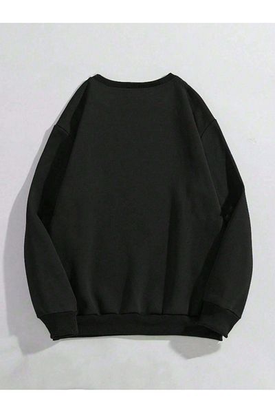 Revasser Унисекс суичър Milan Oversize - специален цвят, кръгла яка, памук
