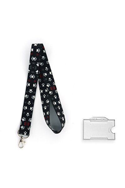 YİĞİTBAŞI Pati Desen Boyun İpi Ve Telefon Askısı Okul ,hastane , BOYUN İPİ +Ş...