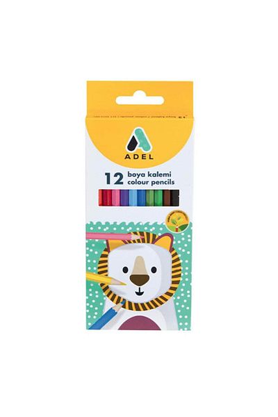 Faber Castell عادل طلاء جاف علبة كرتون كاملة الحجم 12 لون2112315001