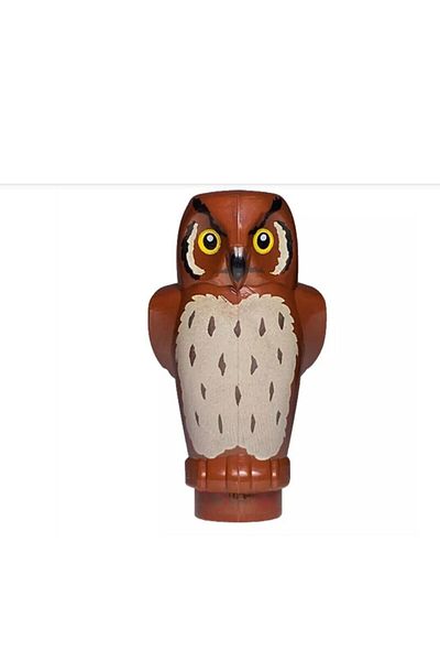 LEGO Animal Accessory - Owly Potter Brown Owl 1 Piece