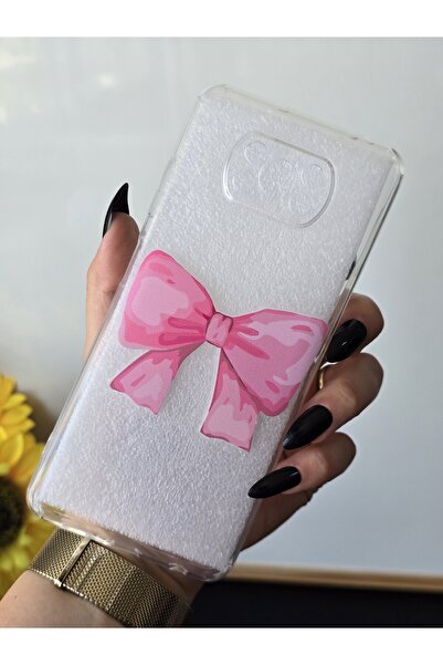 SUPER FRAME Poco X3 Pro / X3 Nfc Uyumlu Baskılı Şeffaf Telefon Kılıfı