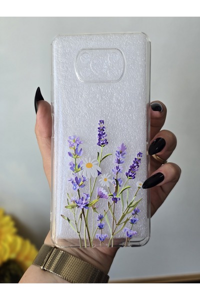 SUPER FRAME Poco X3 Pro / X3 Nfc Uyumlu Baskılı Şeffaf Telefon Kılıfı