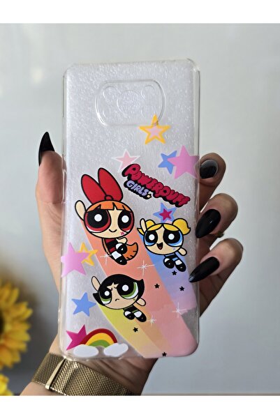 SUPER FRAME Poco X3 Pro / X3 Nfc Uyumlu Baskılı Şeffaf Telefon Kılıfı