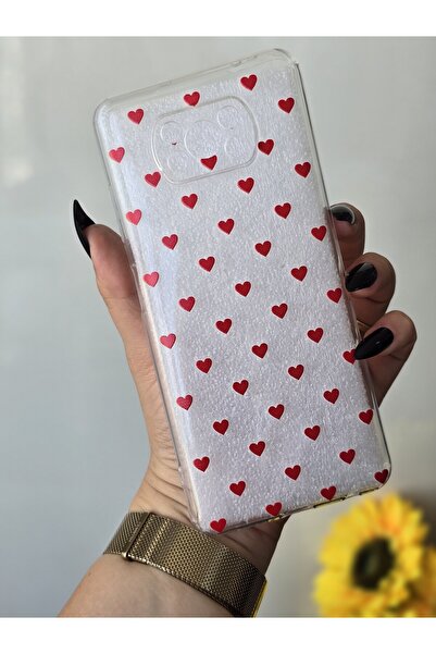 SUPER FRAME Poco X3 Pro / X3 Nfc Uyumlu Baskılı Şeffaf Telefon Kılıfı
