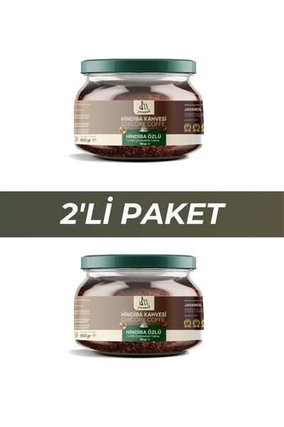 javamol Hindiba Kahvesi Premium Kahve 2li Paket 2 Aylık - 120 Kullanım