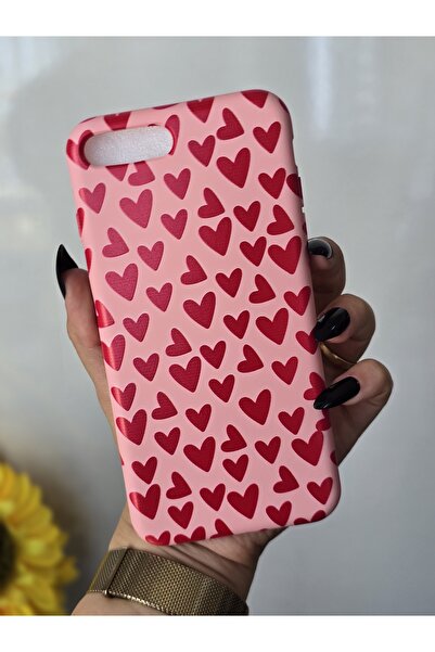 Magic Ring حافظة إطلاق وردية منقوشة متوافقة مع هاتف Iphone 7 Plus / 8 Plus