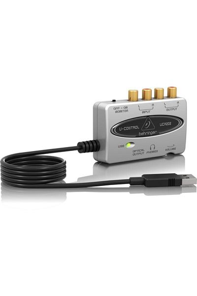 Behringer Uca202 Ultra-low Latency 2 In/2 Out Usb/audio Interface With Digital Output
