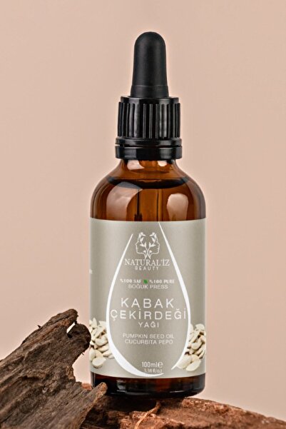 Natural'iz Beauty Kabak Çekirdeği Yağı %100 Saf Soğuk Sıkım
