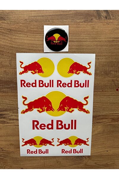 Phoenix REDBULL BOGA MOTORSİKLET KASK STİCKER ÇIKARTMA SETİ