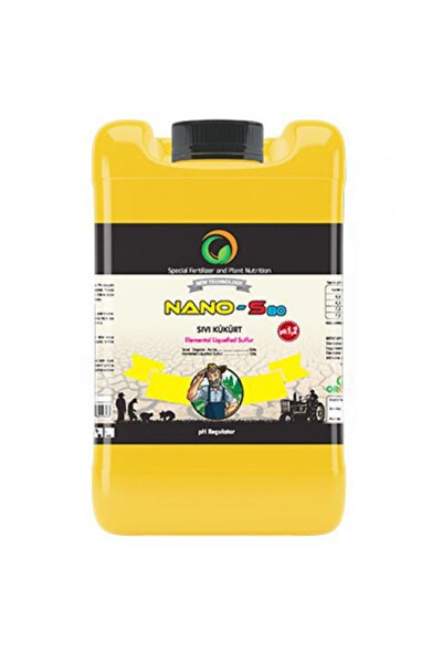 ORGÜB Orgüb Nano-S80 Sıvı Kükürt Toprak Regülatörü 20 lt