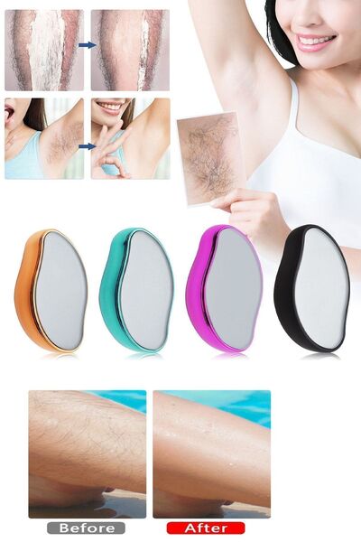 Genel Markalar Epilasyon Taşı Ağrısız Kolay Kıl Tüy Temizleme Kristal Nano Taşı