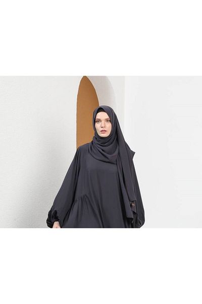 VALENS BOUTİQUE Απλό υφασμάτινο σάλι Hijab - Αιγυπτιακό μετάξι