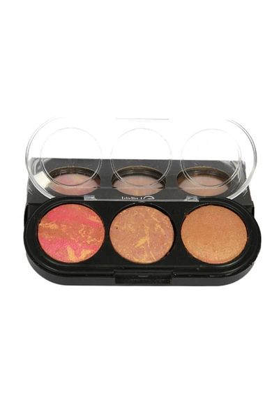 Nofella 3-Piece Terracotta Blush & Matte Blush & Blush Brush Set