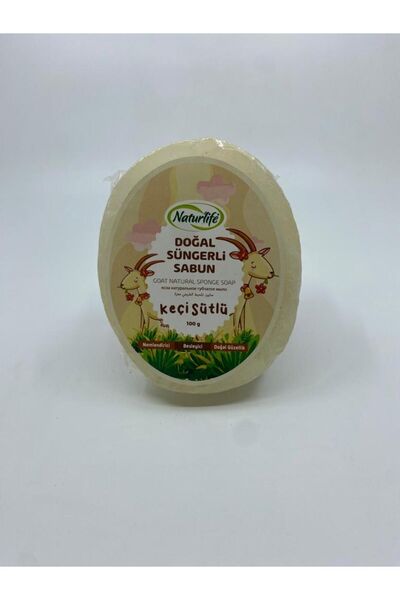 Eşek Sütlü Süngerli Sabun