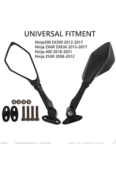 Kawasaki 636 ninja 300 ninja 250 sl ayna 636 ayna takım 2013-2016 uyumlu