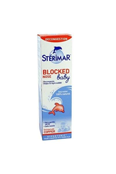 Sterimar 100 Ml Hypertonıc Baby Tıkalı Burun Spreyi