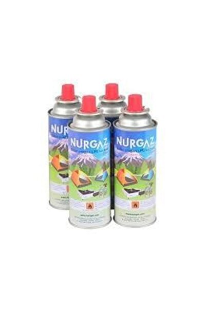 NURGAZ 4 Adet Ng207 220 Gr Valfli Lpg Kartuşu