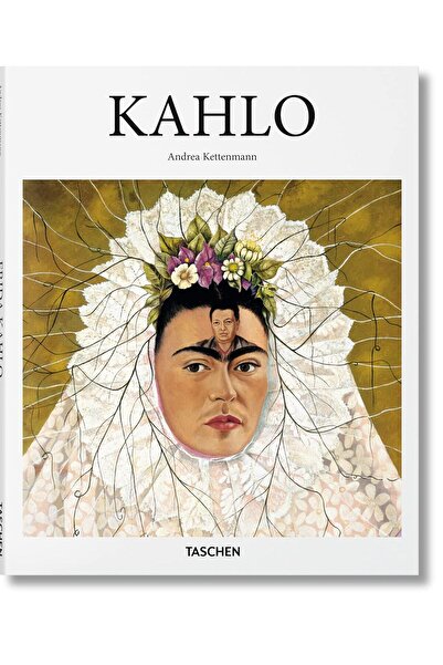 Taschen Cartea ilustrată Kahlo cu copertă rigidă a lui Andrea Kettenmann
