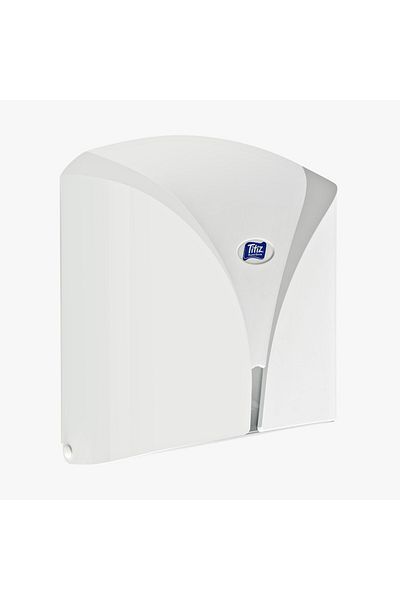 MG HOME ALB 1 buc. Montat pe perete - Suport șervețel Prosop din plastic și cutie Dispenser șervețel pliat în Z