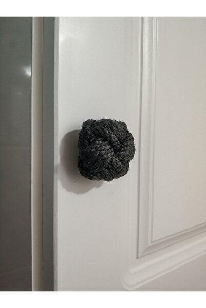 Barbarossa Hasır Kulp Kapı Dolap Vestiyer Çekmece Kulbu 1 Adet Mantar Kulp Dü...