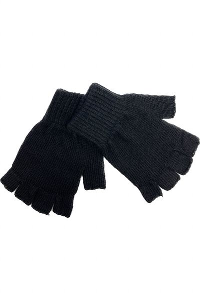 CANMODA ΓΥΝΑΙΚΕΙΑ ΓΑΝΤΙΑ ANGORA CUT - ΜΑΥΡΟ