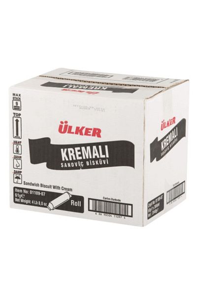Ülker 24-Piece Cream Sandwich Biscuits - 61 g