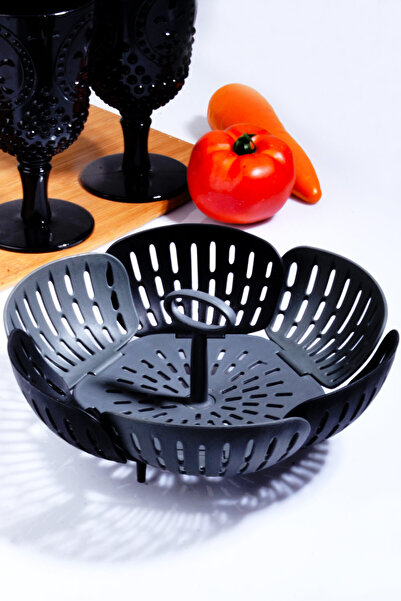 Bev Kitchen Pratik Buharda Lezzetli Sebze Meyve Haşlama Pişirme Sepeti Katlan...