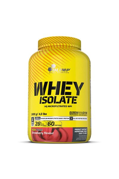 Olimp 1800 Gr Strawberry Flavored Whey Isolate Protein