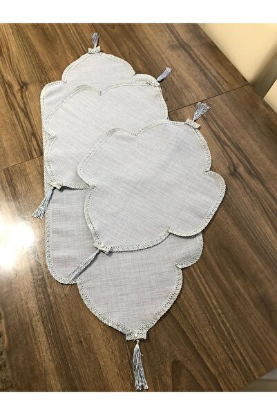 Genel Markalar 35 x 100 Etamin Boşluklu 3 Parça Oda Takımı Tek Ebat Gri