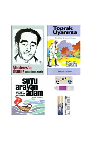 Remzi Kitabevi Şevket Süreyya Aydemir Araştırma – Inceleme Seti ( Defter + Ayraç Hediyeli )