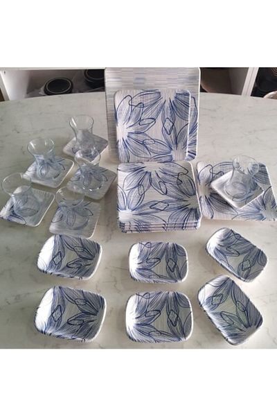 Keramika 25 Piece Alisa Breakfast Set