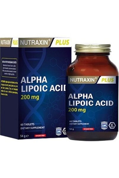 Nutraxin Food Supplement Containing Alpha Lipoic Acid 60 Tablets