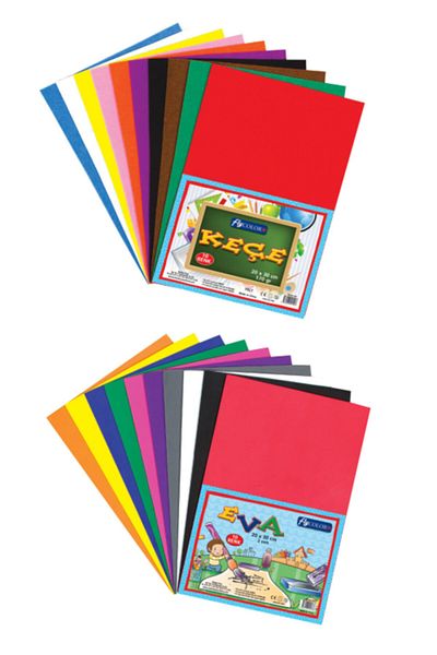 FLY COLOR Eva 10 Color Felt 10 Color