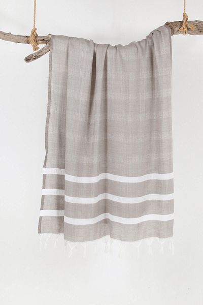 Bedinn Peshtemal Bamboo Stripe Beige