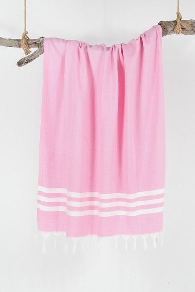 Bedinn Peshtemal Bamboo Diamond Pink