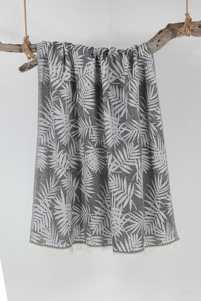 Bedinn Peshtemal Jacart Tropical Black