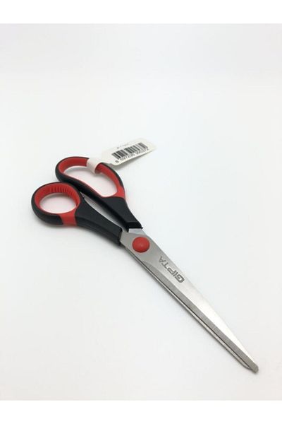 Gıpta 6 Inch F1650 Model Red Office Scissors
