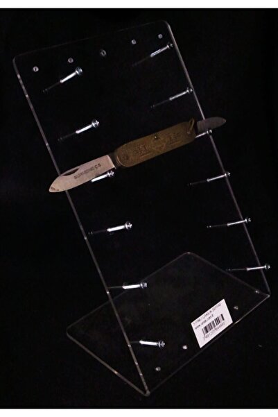 STAND MARKET حامل سكاكين الجيب 5 دبابيس شفاف (5 قطع)