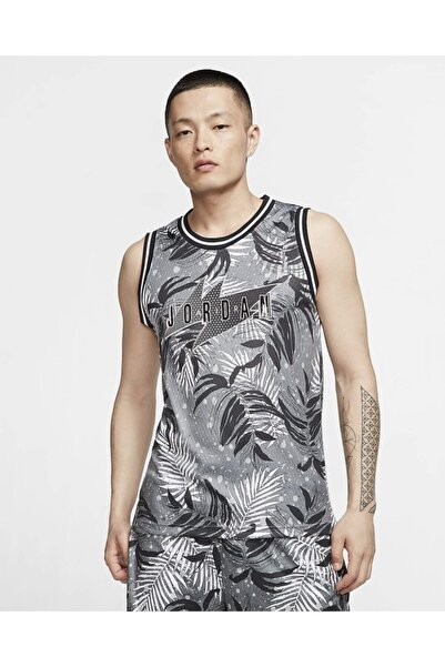 Nike Erkek Gri Air Jordan Wings Basketbol Forması Cj4314-085